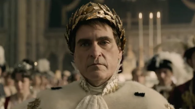 Joaquin Phoenix dans "Napoléon" (Copyright Sony Pictures)